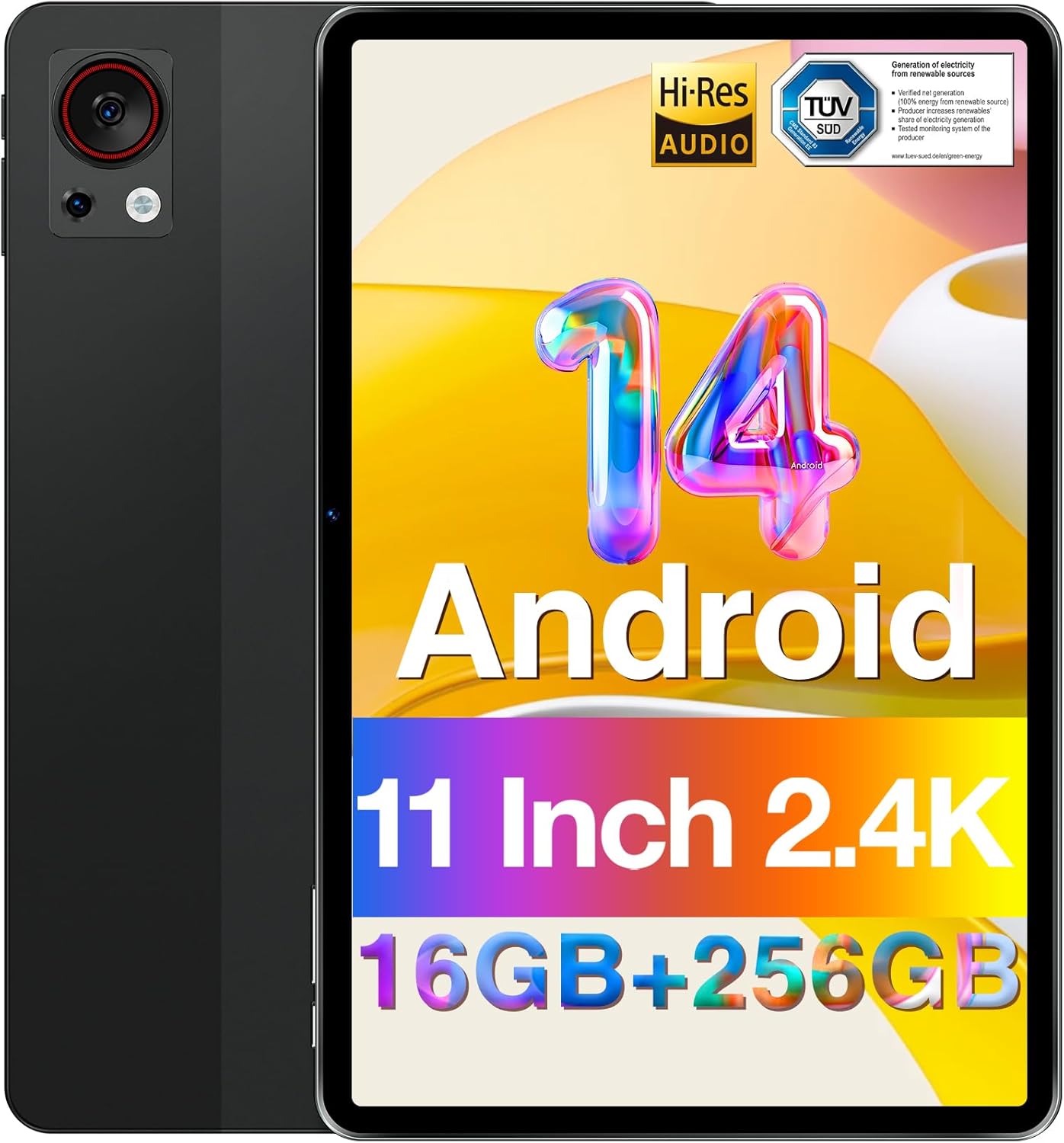 DOOGEE T30S Tablet 11'' Android 14 2024, 2.4K Tablet, 16(6+10) GB RAM 256GB ROM...