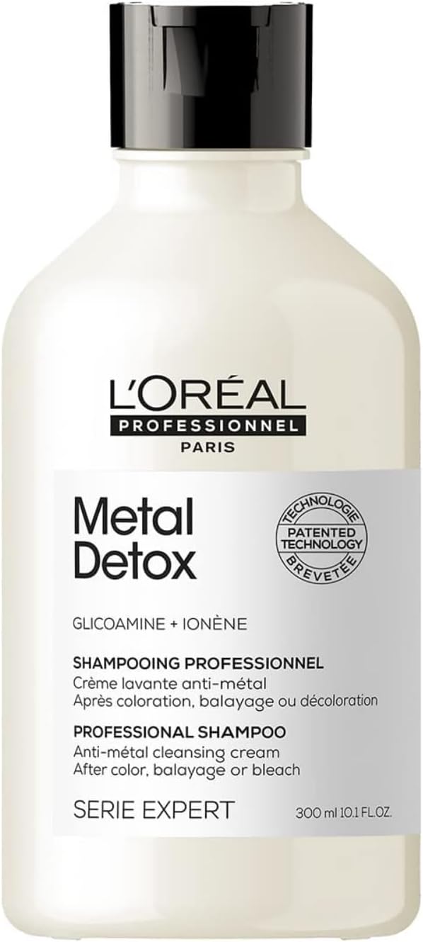L’Oréal Professionnel Metal Detox Shampoo, Protects Coloured Hair From Damage, F...
