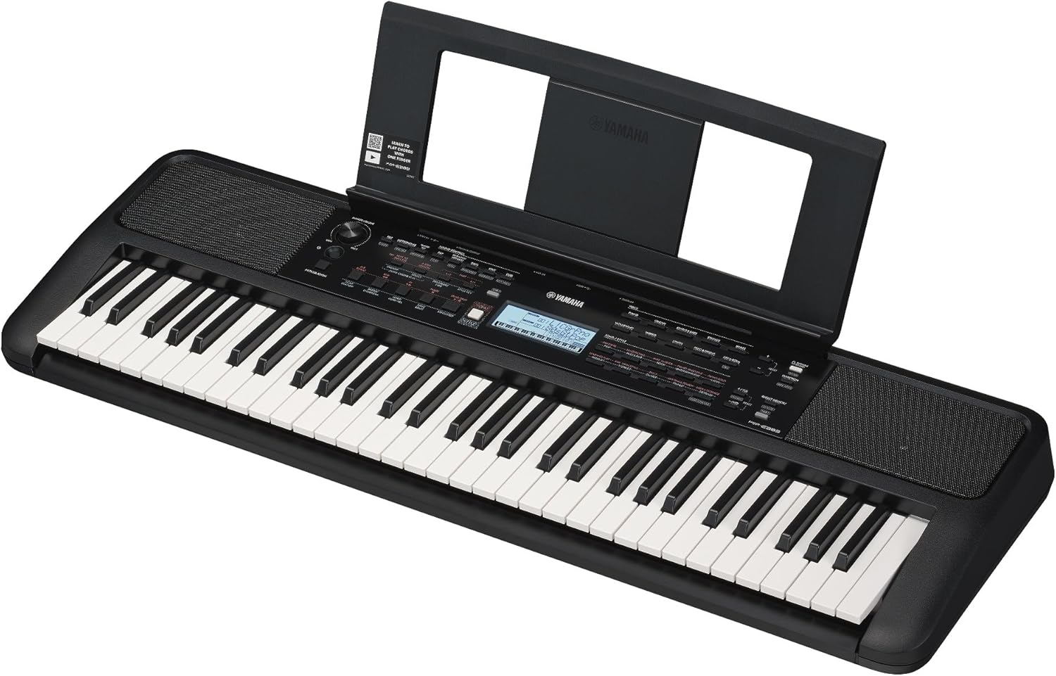 Yamaha PSR-E383 Portable Keyboard for Beginners, 650 Authentic Instrument Voices...