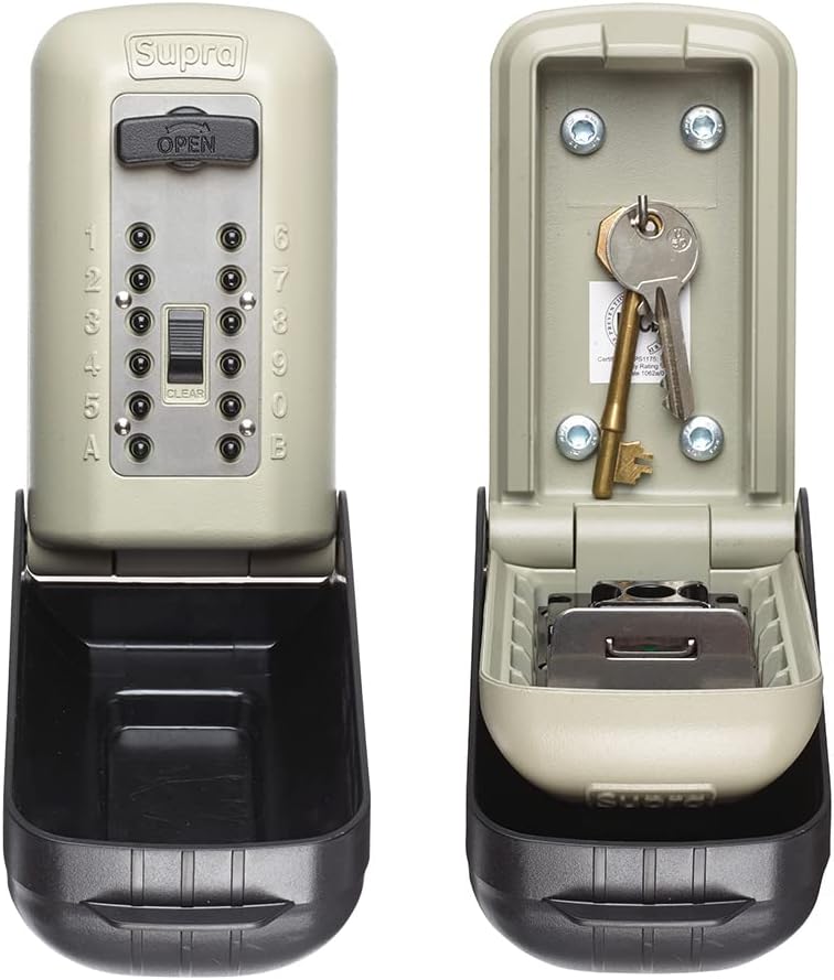SUPRA C500 Pro Key Safe - High Security Police Preferred Outdoor Attack resistan...