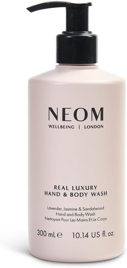 NEOM- Hand & Body Wash, 300ml (Real Luxury) | Lavender, Jasmine & Sandalwood | G...