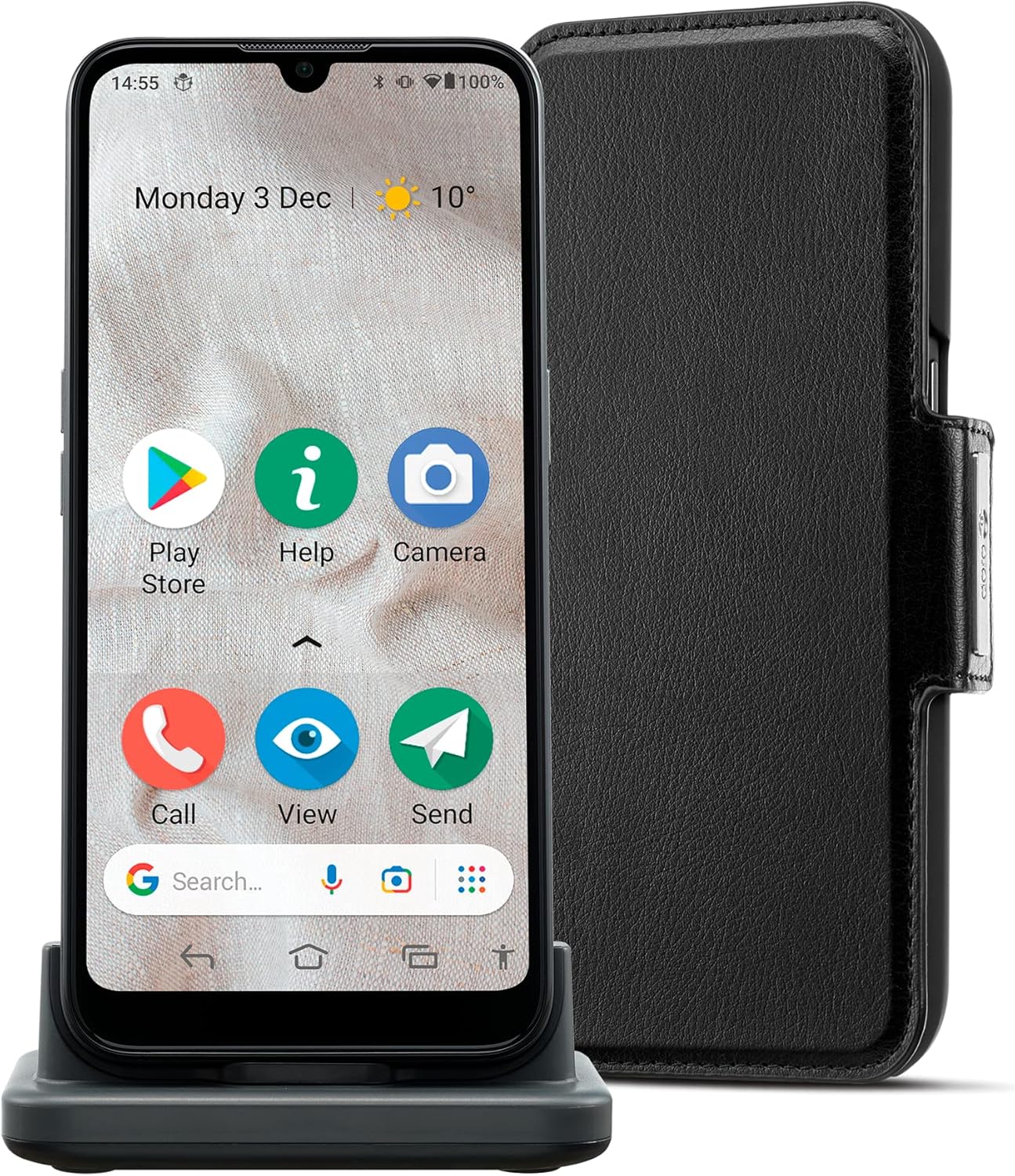Doro 8100 Plus - 4G Unlocked Smartphone for Seniors - 13MP Triple Camera - Water...