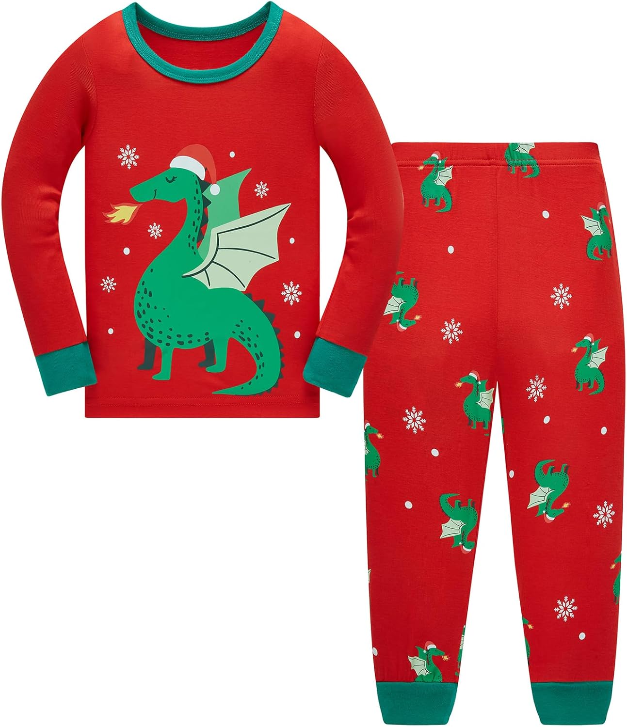 TEDD Christmas Pjs Kids Pyjamas Set for Boys Pajamas Cotton Toddler Baby Clothes...