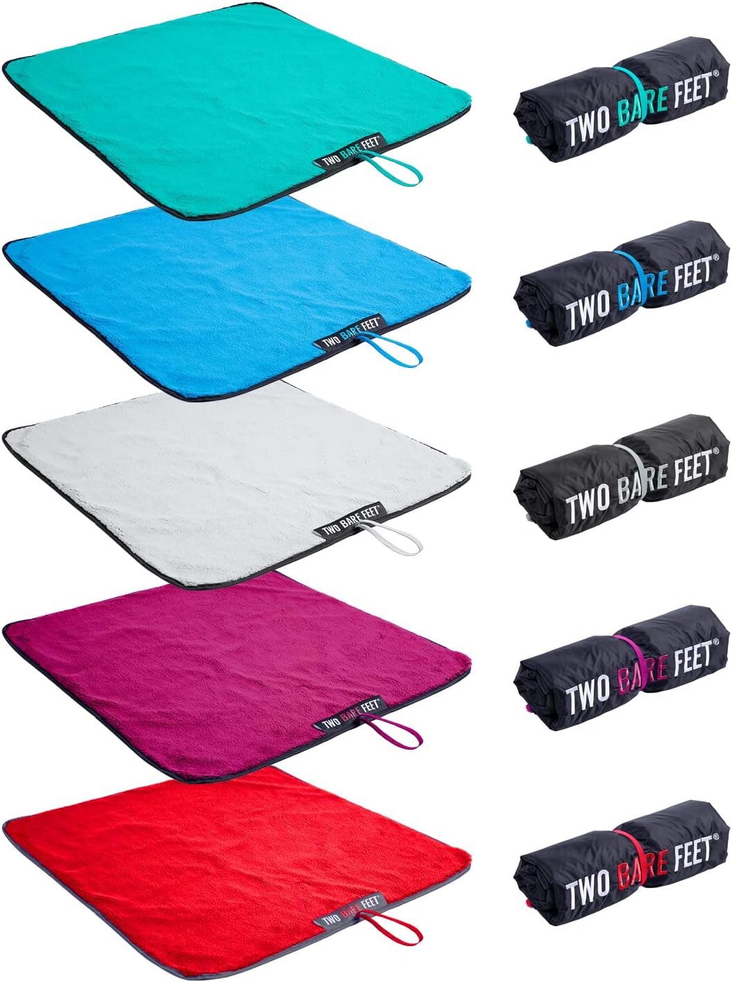 Two Bare Feet Portable Changing Mat for Surfing, Swimming, SUP & Watersports – W...