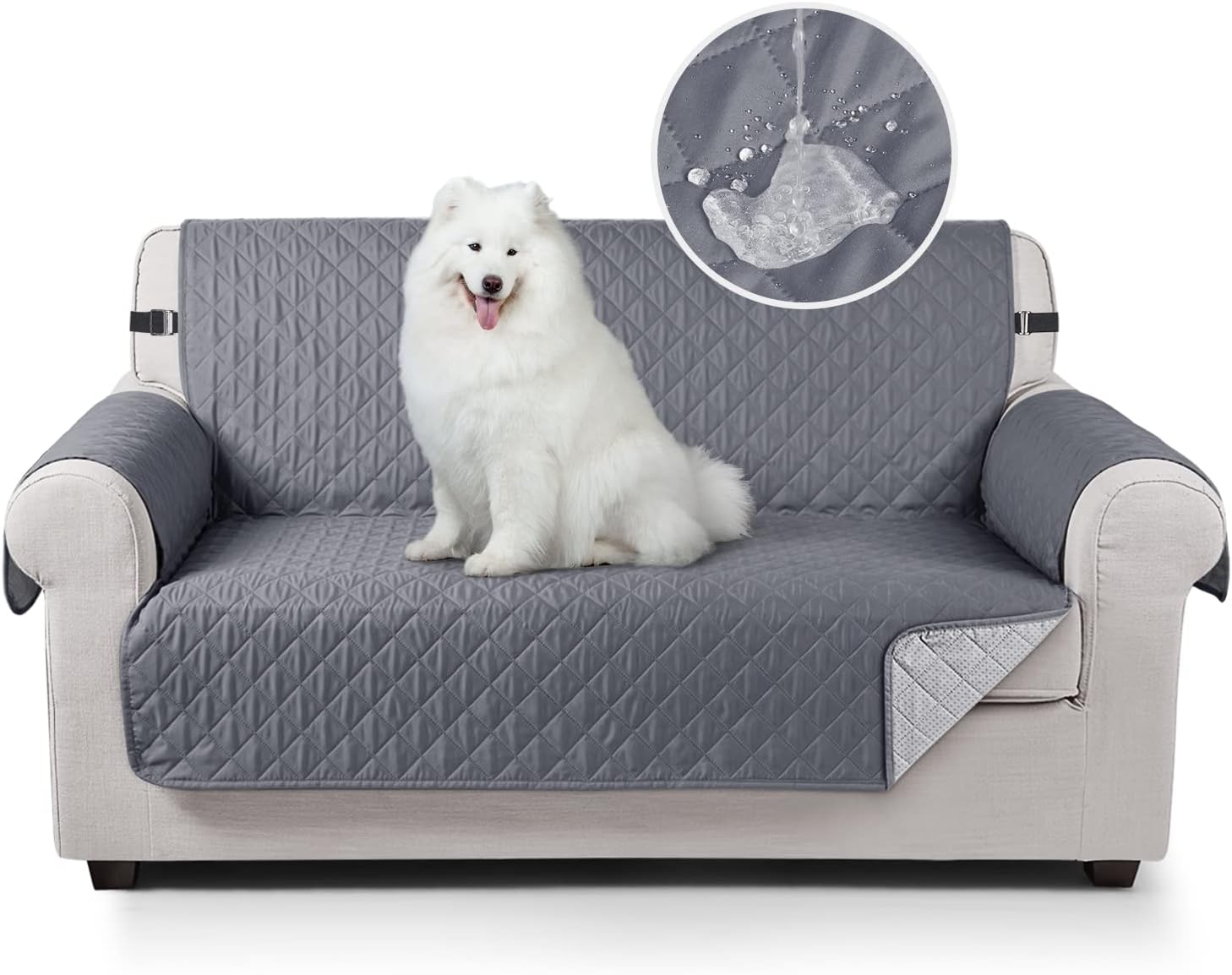 TAOCOCO Sofa Covers 100% Waterproof Sofa Slipcovers 2 Seater,Non Slip Cover for...