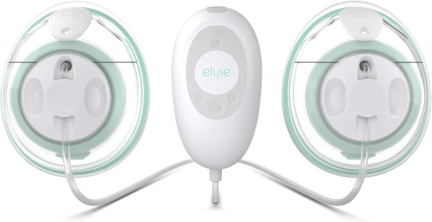 Elvie Stride | Double Electric Breast Pump - Breast Pump Hands Free - Wearable B...
