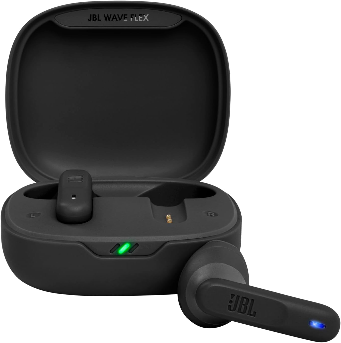 JBL Wave Flex In-Ear Wireless Earphones with IP54 and IPX2 Waterproofing, TalkTh...