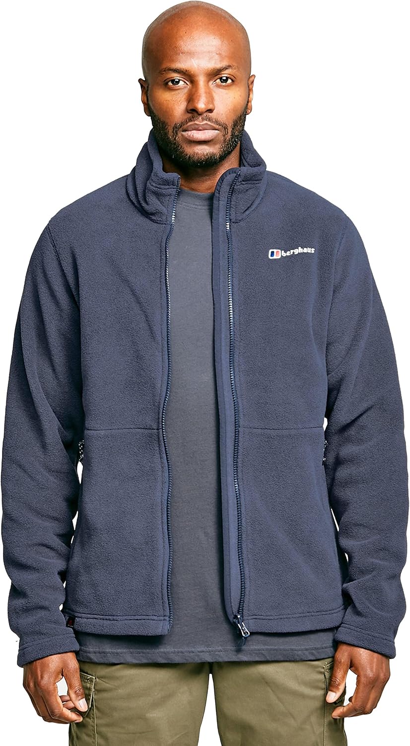 Berghaus Men’s Torus Fleece with Polartec Classic Microfleece, Full Zip & 2 Pock...