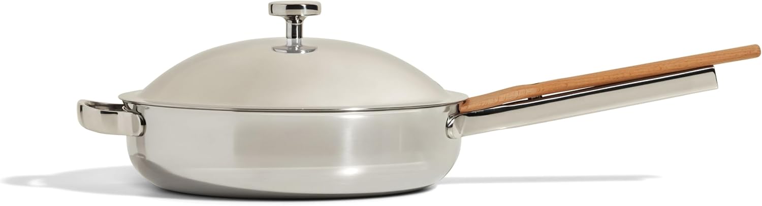 Our Place Titanium Always Pan Pro - 27cm Advanced No-Coating™ Nonstick Technolog...
