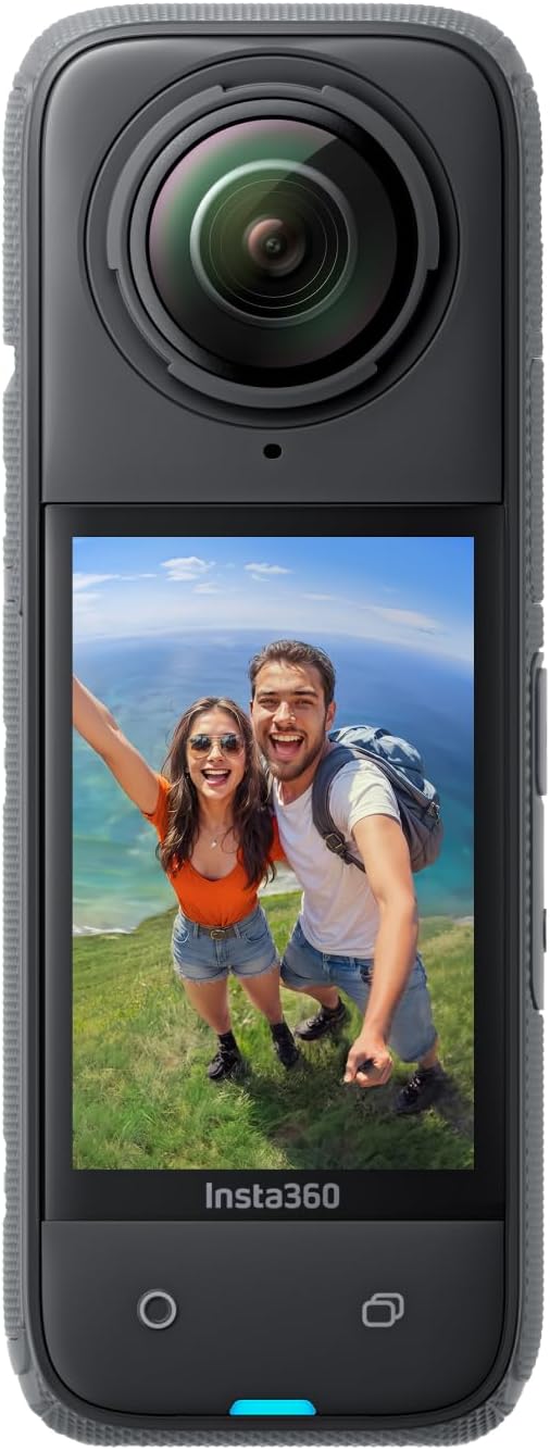 Insta360 X4-8K Waterproof 360 Action Camera, 4K Wide-Angle Video, Invisible Self...