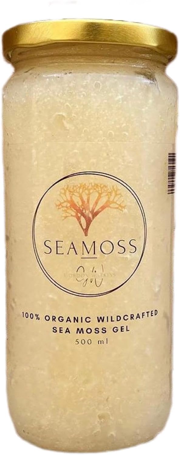 Sea Moss Gel, Made with Wildcrafted, Irish Sea Moss from Grenada. Vegan. Dr Sebi...