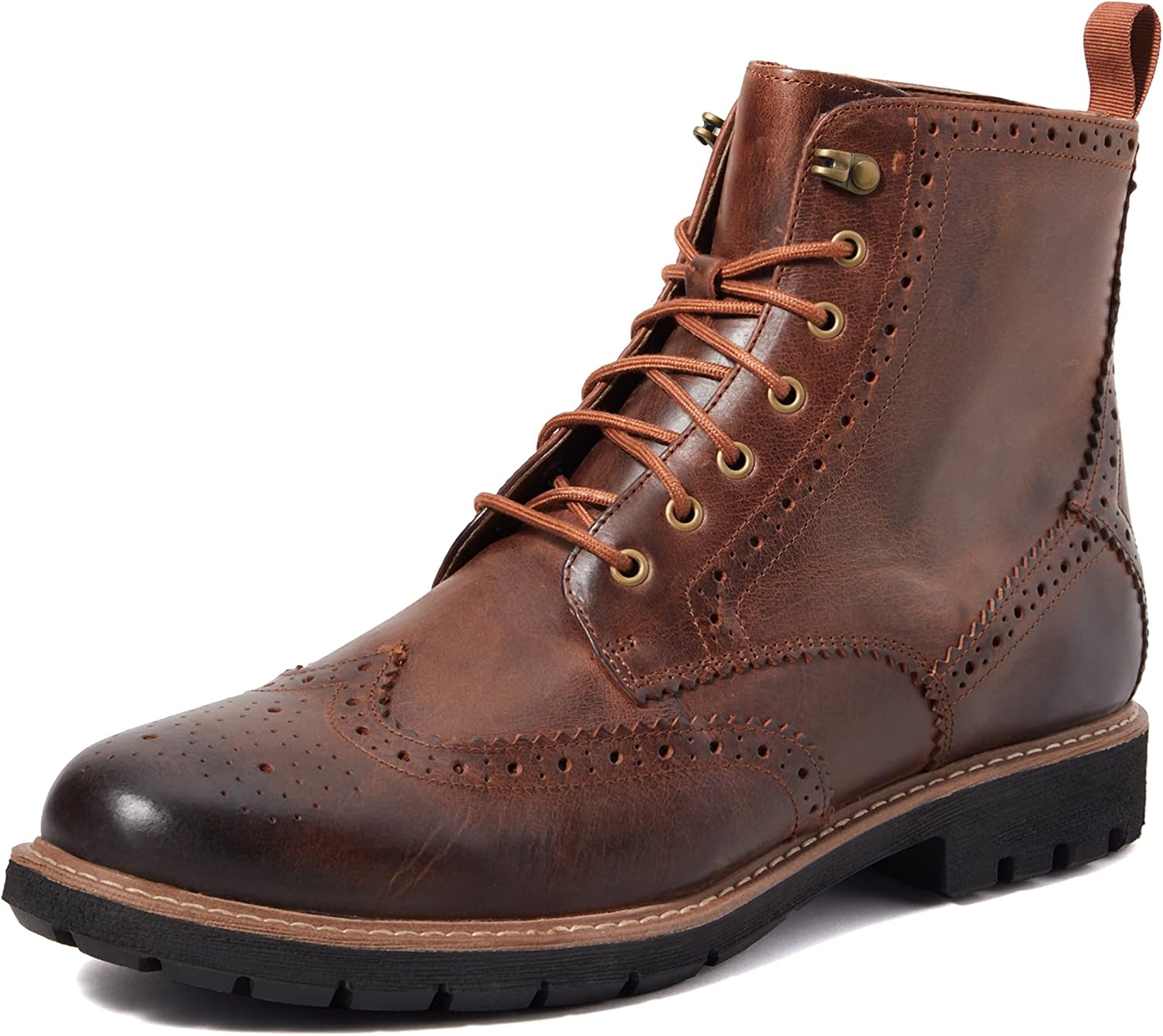 Clarks Men's Batcombe Lord Chelsea Boots 9 UK Dark Tan Lea