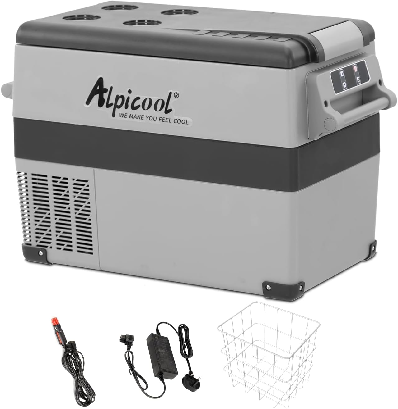 Alpicool CF45 45L Car Refrigerator Portable Car Fridge Freezer 12/24v Campervan...