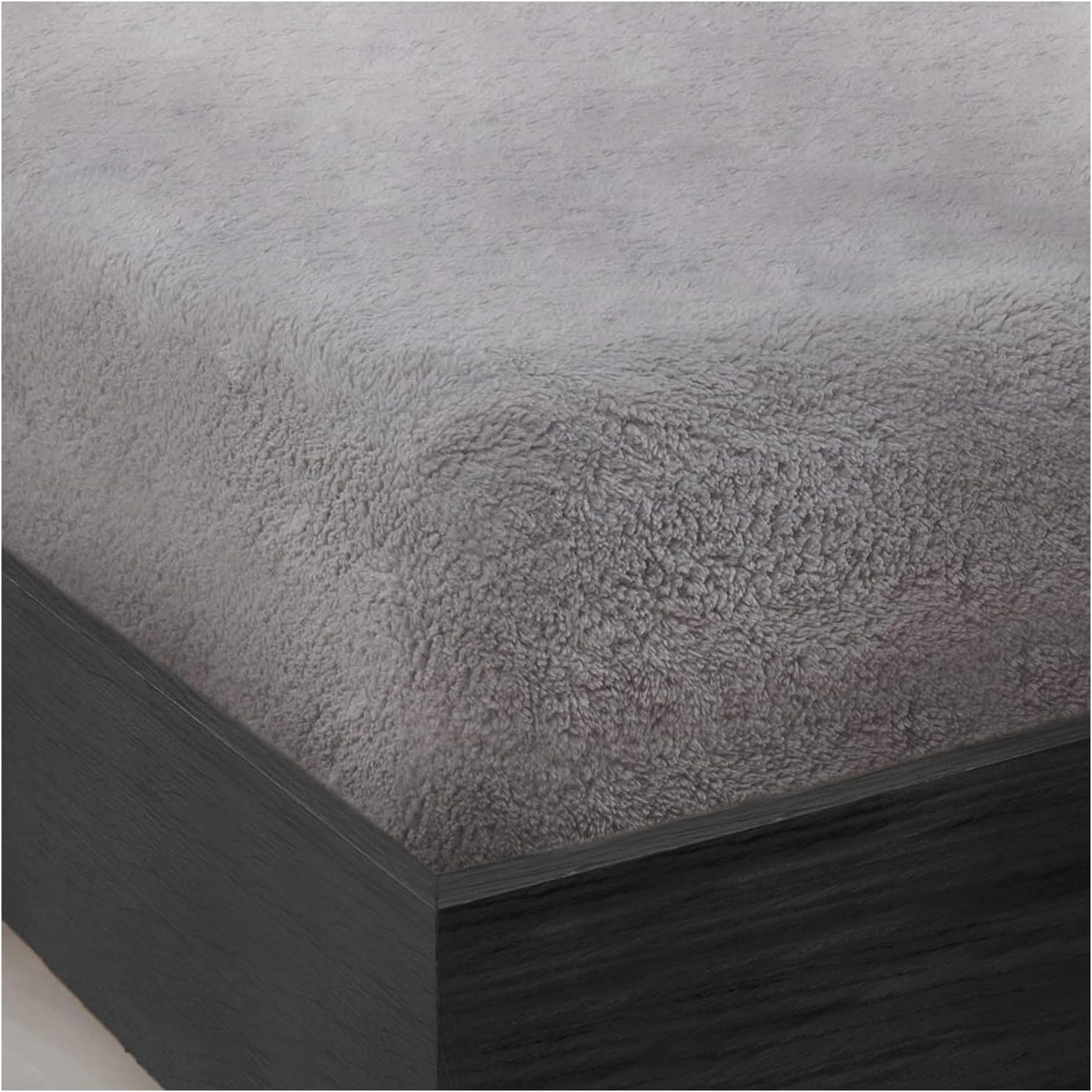 GC GAVENO CAVAILIA Teddy Bear Double Fitted sheet | Fleece Thermal Warm Plain So...