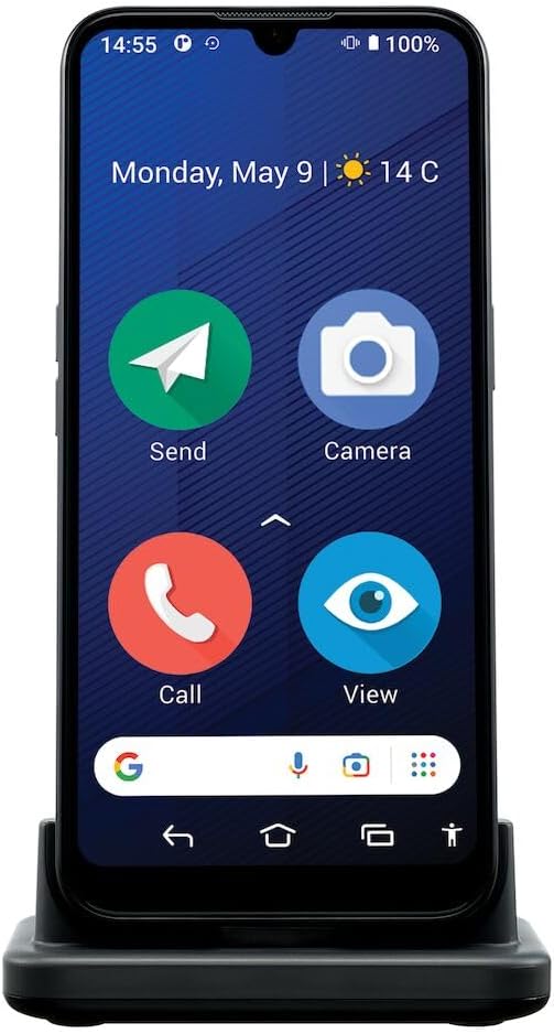Doro 8200 4G Unlocked Smartphone for Seniors - Easy Mobile Phone - 16MP Camera -...