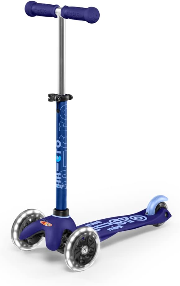Micro Scooters | Mini Micro Deluxe LED Children's Scooter | Handlebar Adjustable...