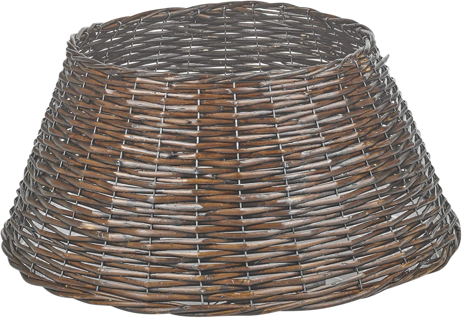 URBNLIVING Christmas Natural Large Willow Wicker Woven Rattan Tree Skirt Base Co...