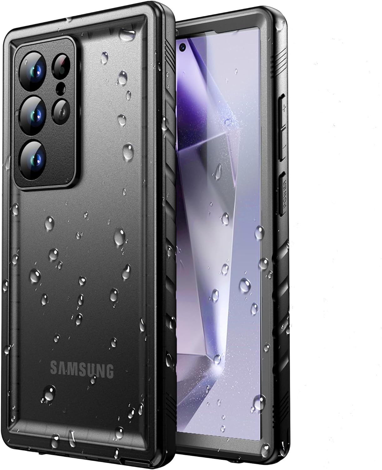 SPORTLINK for Samsung Galaxy S24 Ultra Waterproof Case - 360 Full Body Heavy Dut...