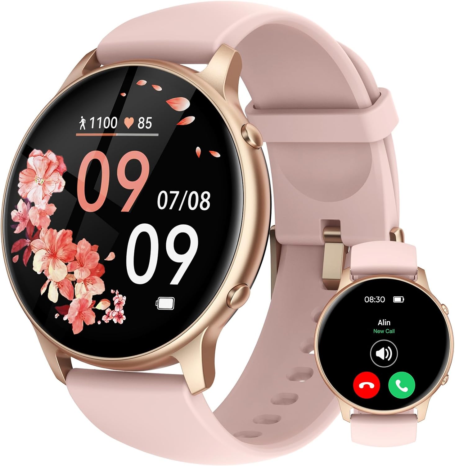 TUYOMA Smart Watches for Women - Fitness Watch with 1.32'' Touch Screen, Step Co...