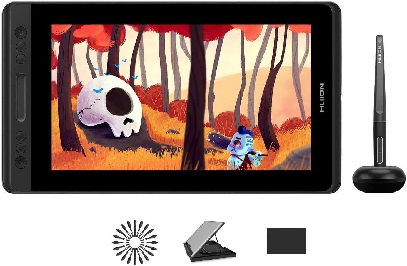 HUION Kamvas Pro 13 Graphic Tablet with Screen, 13,3 inch drawing tablet with sc...