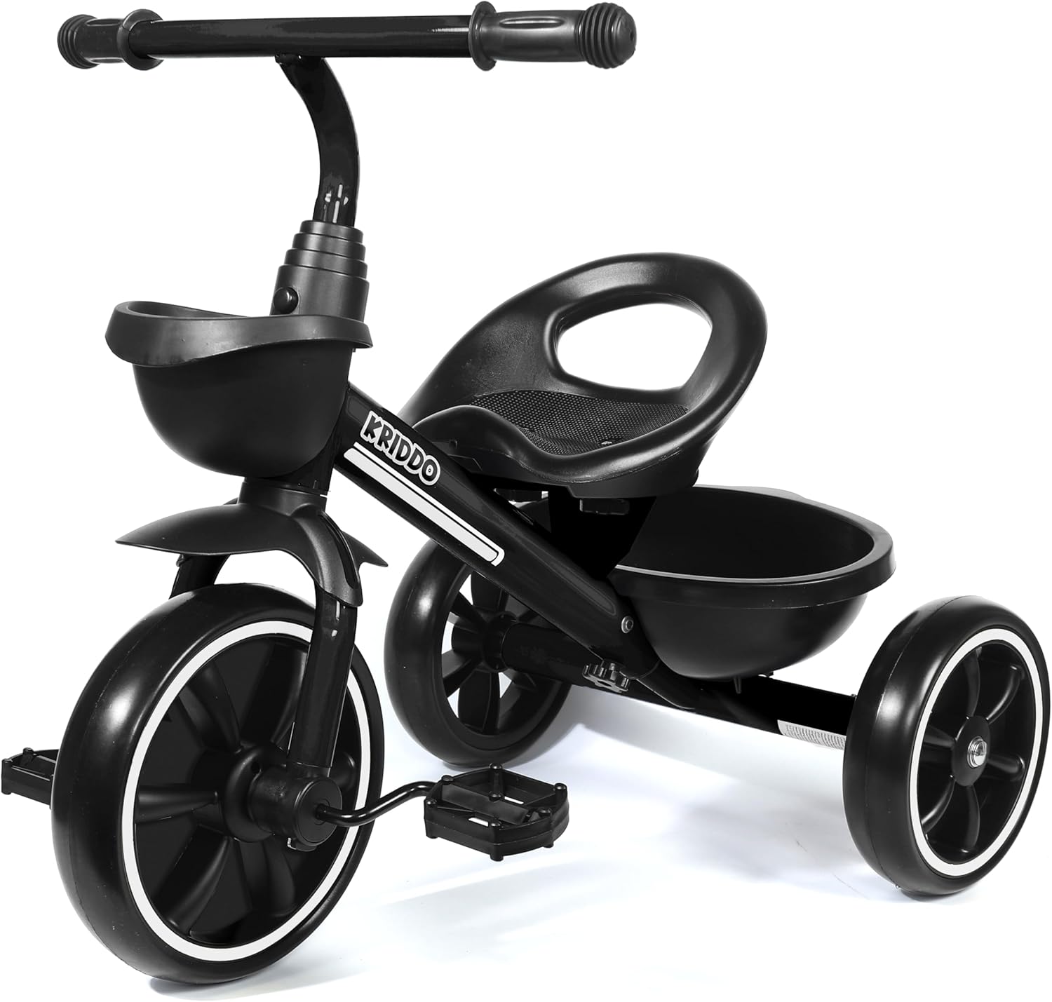 KRIDDO Kids Tricycles Age 24 Month to 5 Years, Toddler Kids Trike for 2.5 to 5 Y...