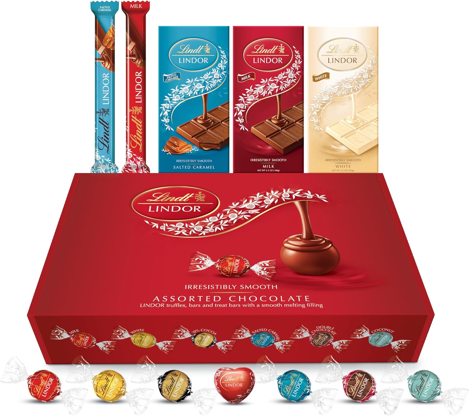Lindt Lindor Official Chocolate Gift Hamper Box - Chocolate Truffles - Chocolate...