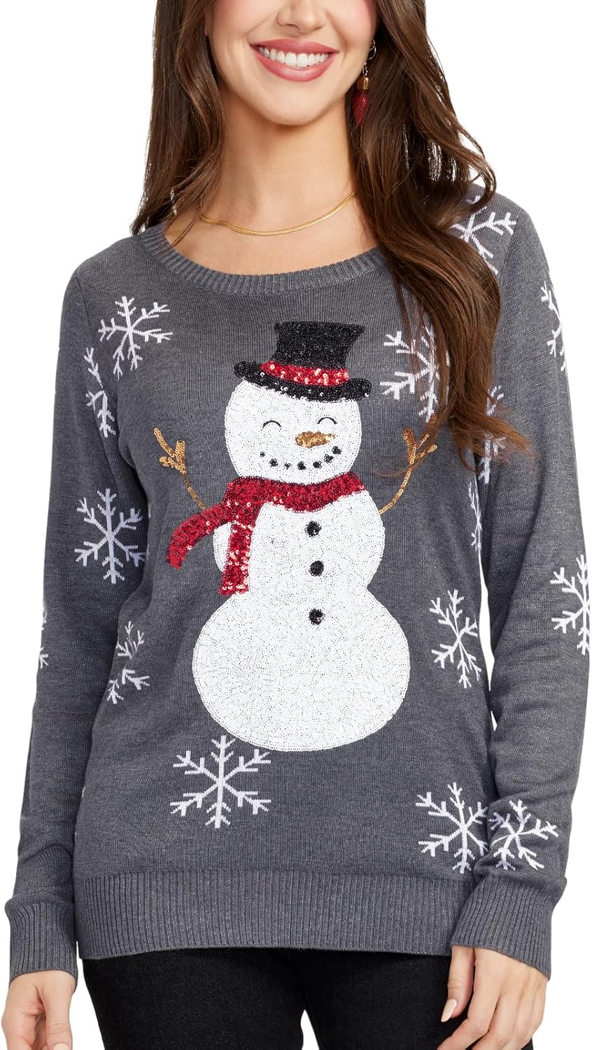 Tipsy Elves Women's Christmas Sweaters - Women's Ugly Christmas Sweaters - Embel...