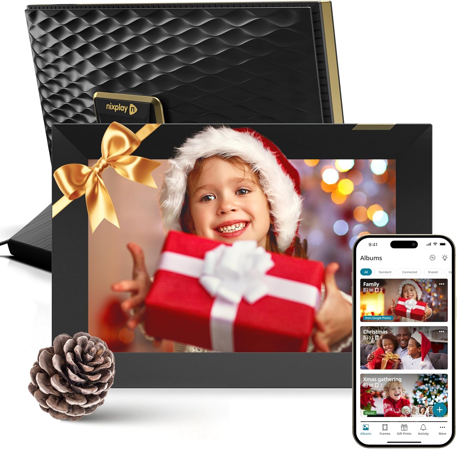 Digital Picture Frame [Upgraded] | 10.1" HD Touch Screen Display | Perfect Photo...