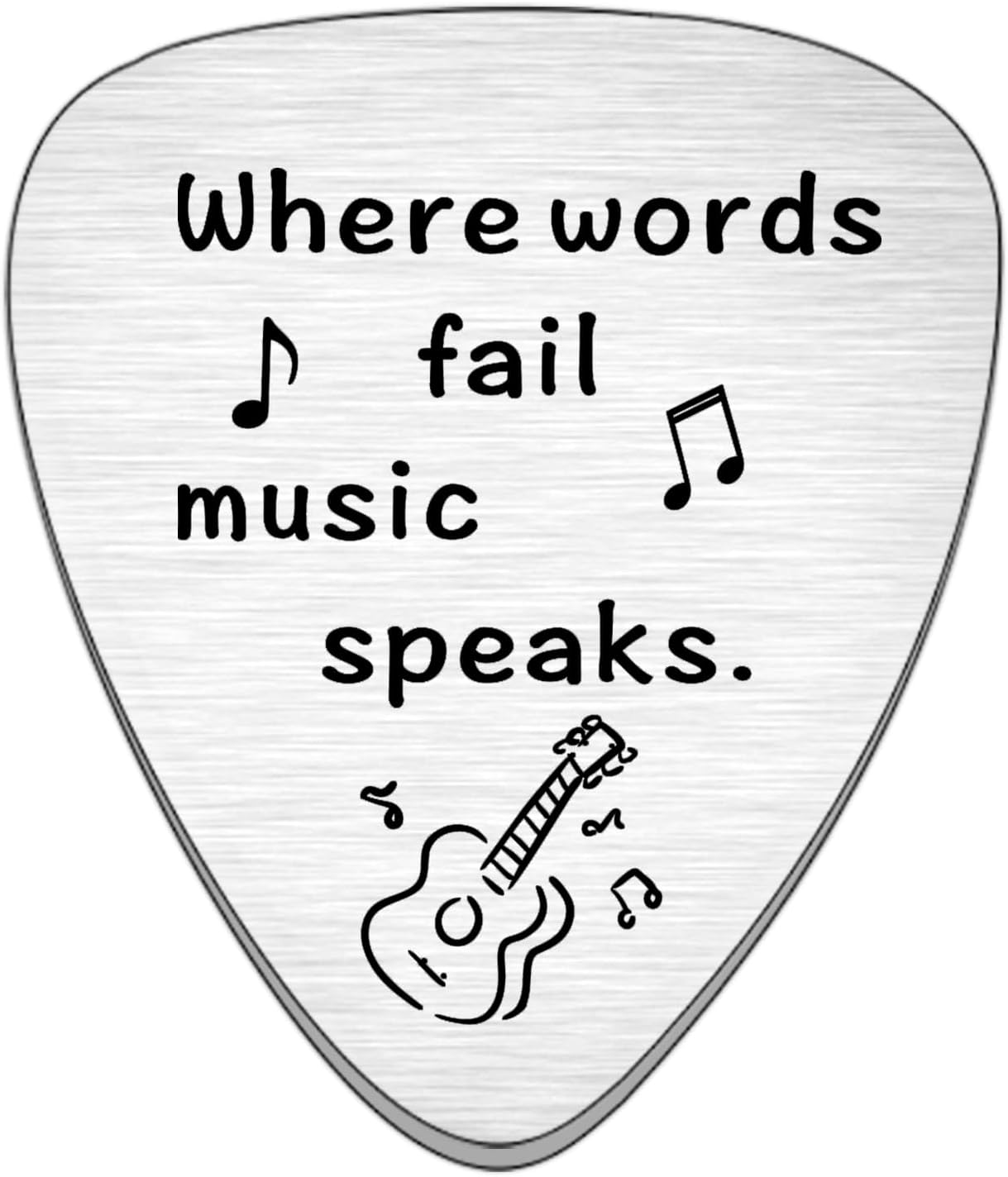JMIMO Guitar Pick Music Lover Gift for Music Teacher Student Musicians Gifts Ins...