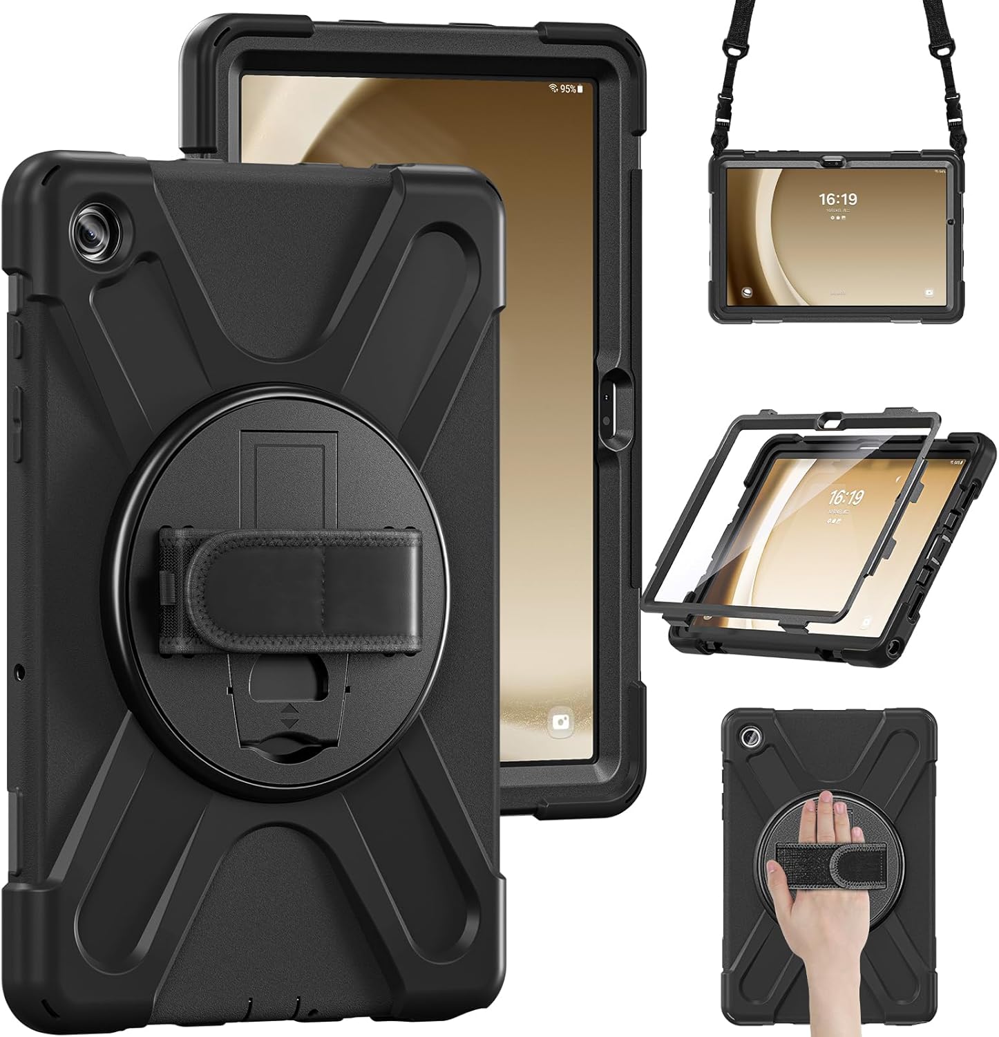 iCatchy Case Samsung Galaxy Tab A9 Plus 11 Inch 2023 (SM-X210/X216/X218) Heavy D...