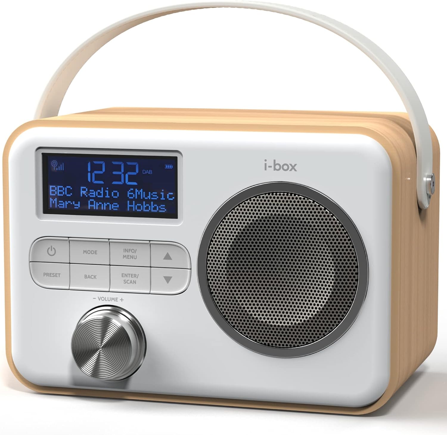 DAB Radio Portable, Bluetooth Speaker, DAB Plus/DAB Radio, FM Radio, Mains Power...