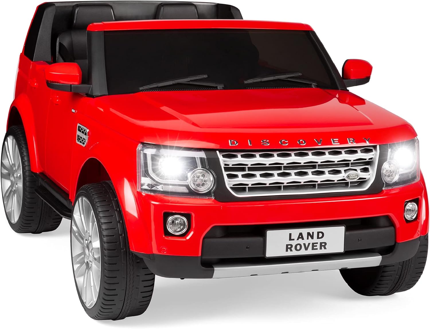 Best Choice Products 12V 3.7 MPH 2-Seater Licensed Land Rover Ride On Car Toy w/...
