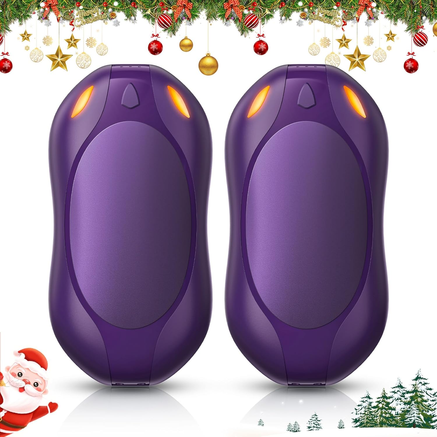 WHATOOK Magnetic Hand Warmers Rechargeable 2 Pack: Ultra Thin Portable Electric...