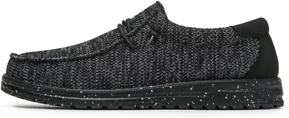 Mens Machine-Washable Casual Loafers, Men Slip On Comfortable and Breathable Boa...