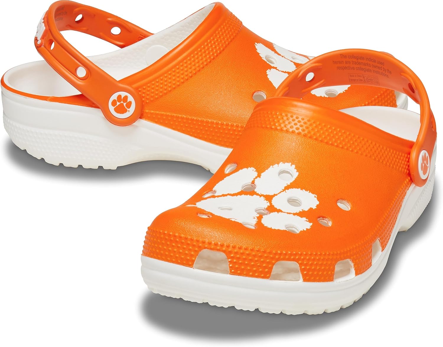 Crocs Unisex-Adult Collegiate Clogs 11 Women/9 Men Clemson