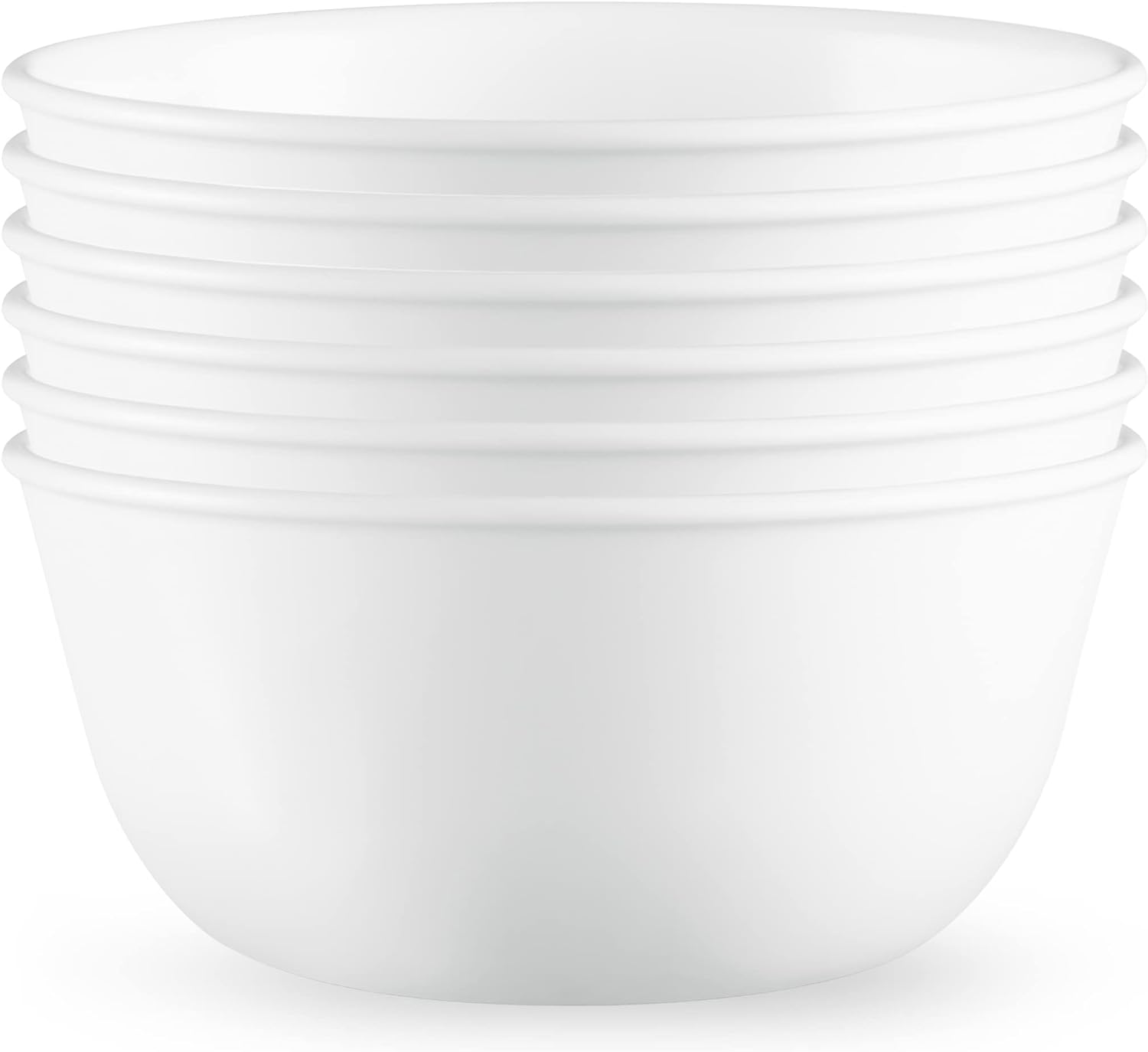 Corelle Vitrelle 28-oz Soup/Cereal Bowls Set of 6, Chip & Crack Resistant Dinner...