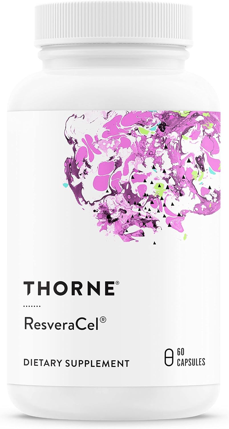 THORNE ResveraCel - Nicotinamide Riboside with Quercetin Phytosome and Resveratr...