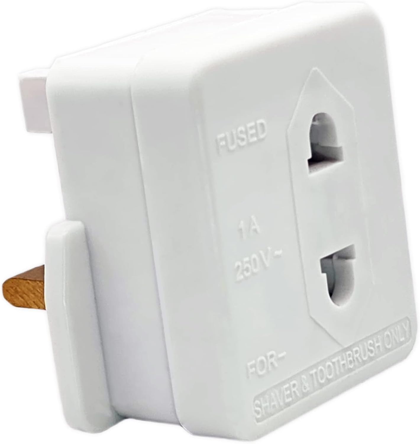Pipestation Heavy Duty Electric Shaver/Toothbrush Charger Plug Adapter Uk 2 Pin...