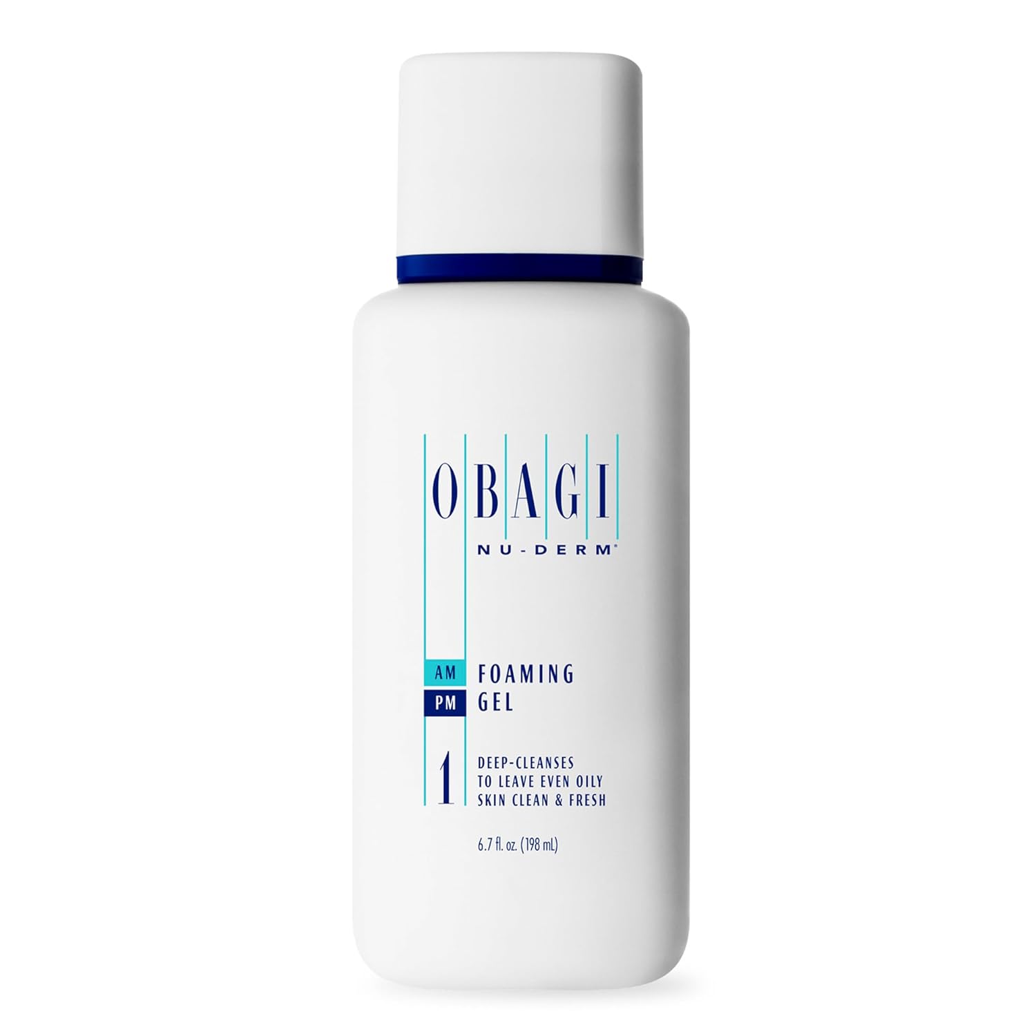 Obagi Nu-Derm Foaming Gel – Gel-Based Cleanser for Normal to Oily & Sensitive Sk...