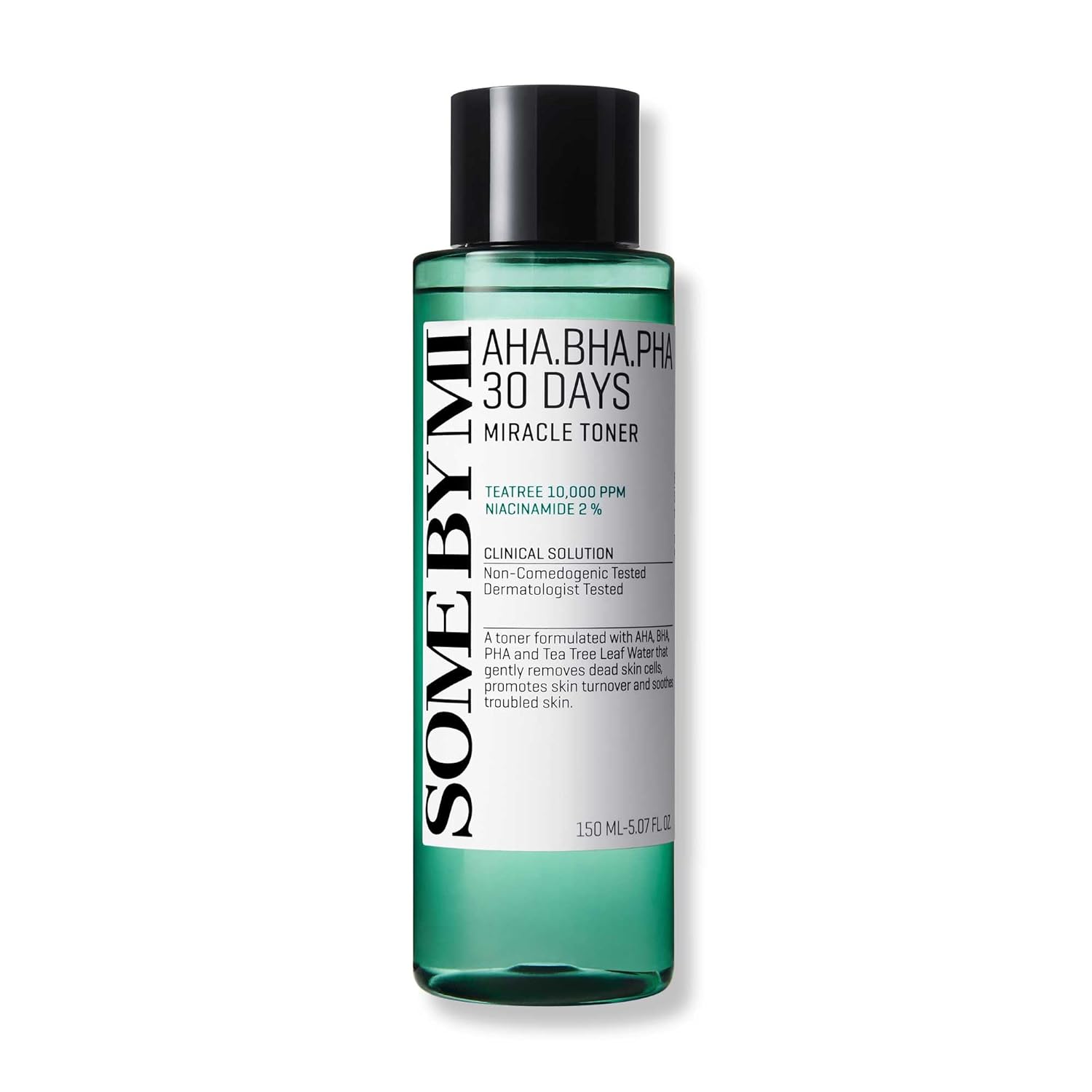 SOME BY MI AHA BHA PHA 30 Days Miracle Toner - 5.07Oz, 150ml - Mild Exfoliating...