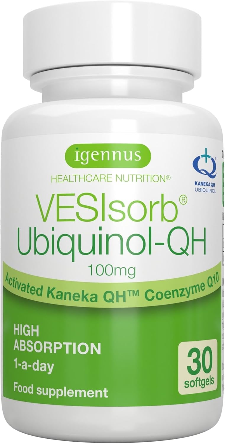 VESIsorb Ubiquinol-QH, Active Kaneka QH Ubiquinol,...