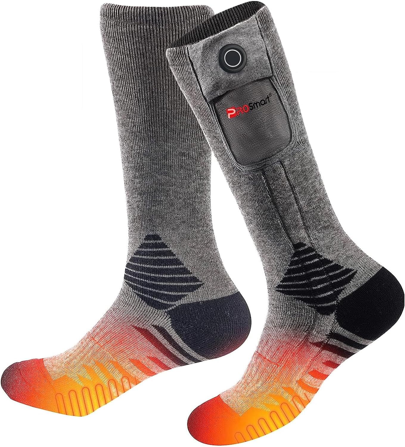 Heated Socks Rechargeable Electric Heating Sock - Thermal Warming Socks with 440...