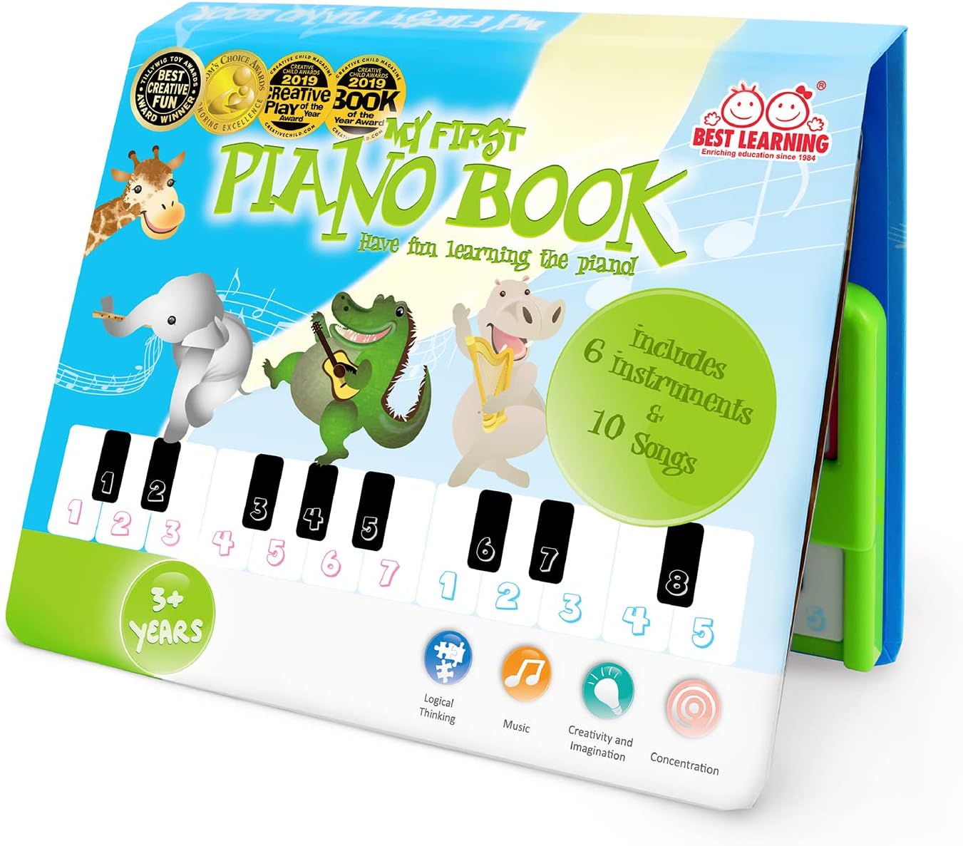 BEST LEARNING My First Piano Book - Educational Musical Toy for Toddlers Kids Ag...