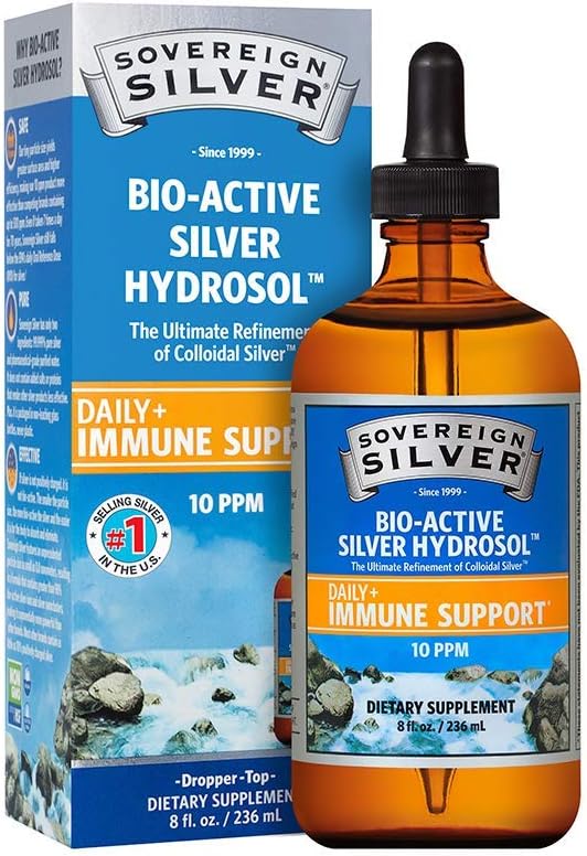 Sovereign Silver Bio-Active Silver Hydrosol for Immune Support - Colloidal Silve...