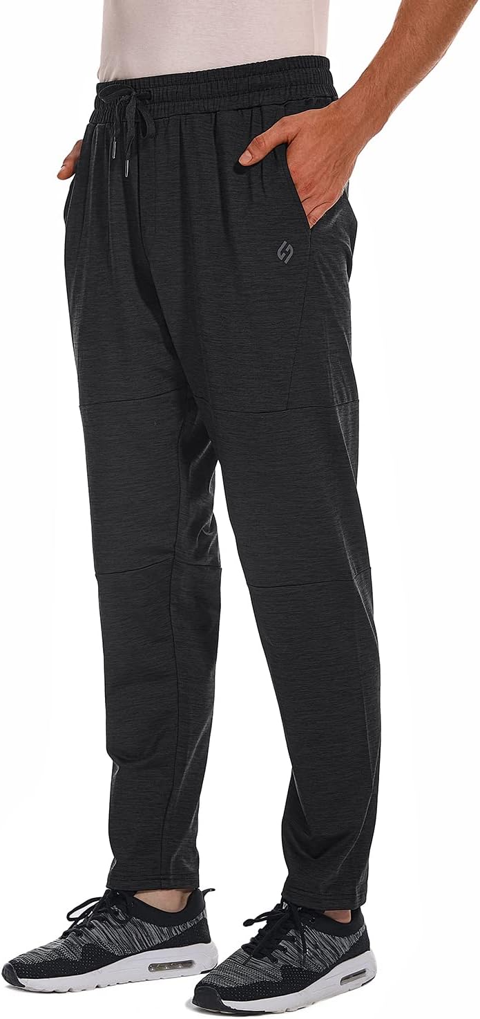 HODOSPORTS 32"/34"/36"/38"/40" Inseam Tall Mens Sweatpants Zipper Pocket Extra T...