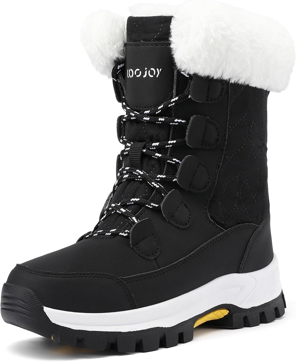 COOJOY Womens Winter Snow Boots Waterproof Shoes Walking Comfortable Hiking Tenn...