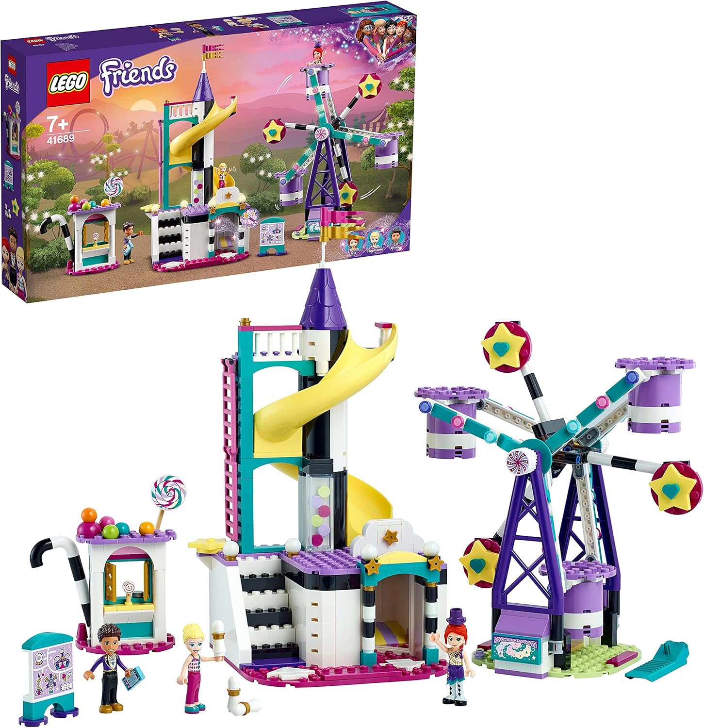 LEGO 41689 Friends Magical Ferris Wheel and Slide Standard packaging single