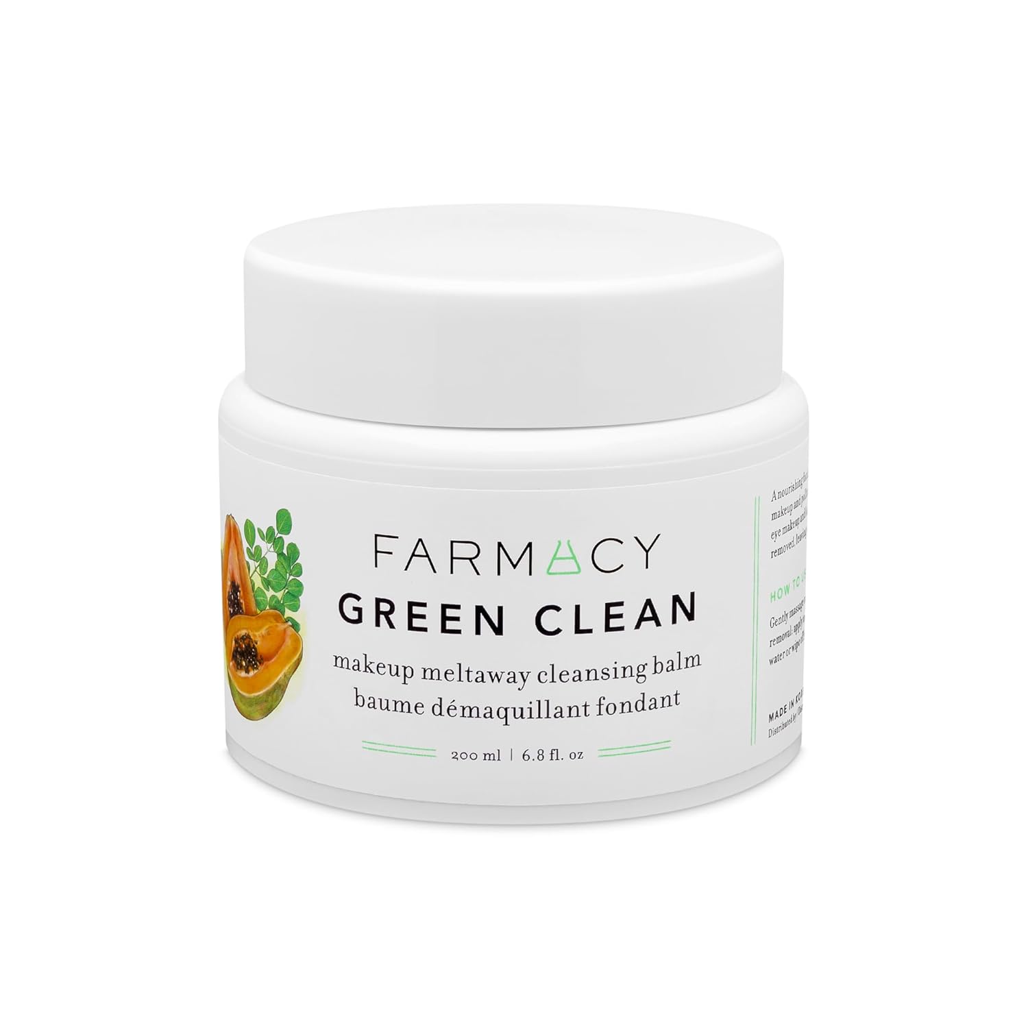 Farmacy Makeup Remover Cleansing Balm - Green Clean Waterproof Makeup Remover +...