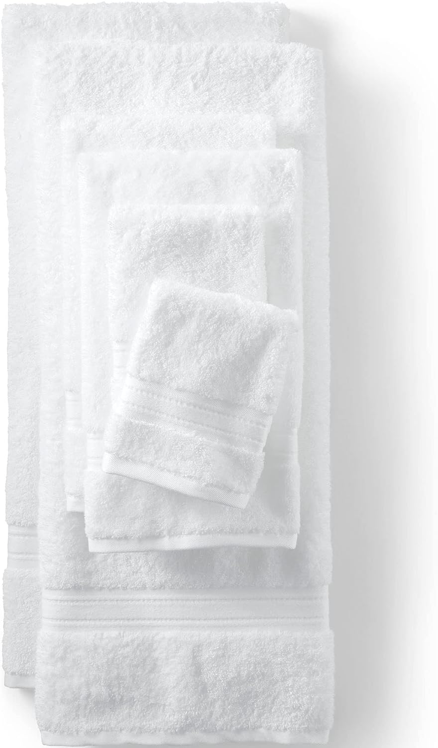 Lands' End Supima Towel White 6 pc. Set 6 pc. Set White
