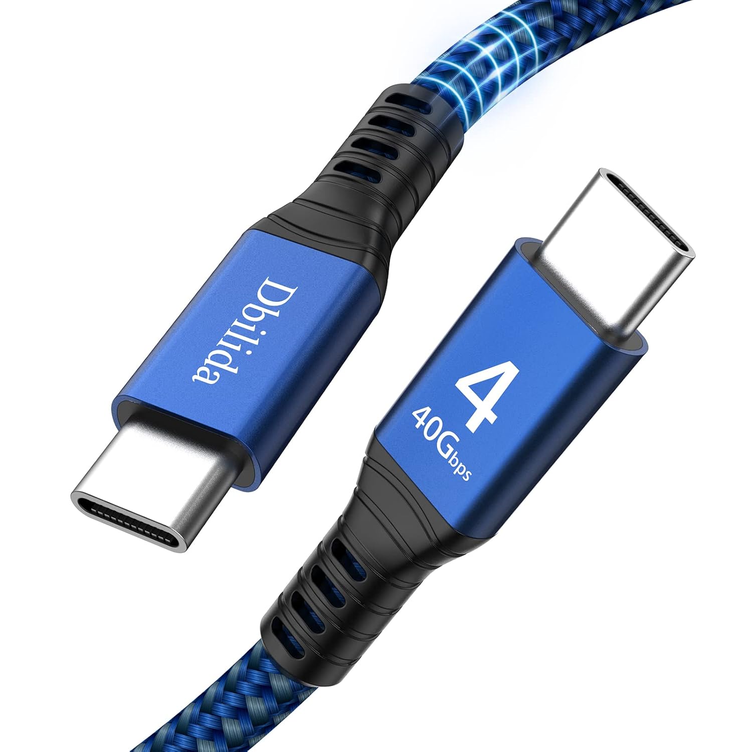 240W for Thunderbolt 4 Cable 1.6 ft, 40Gbps USB C Cable with PD 3.1, 8K 60Hz 4K...